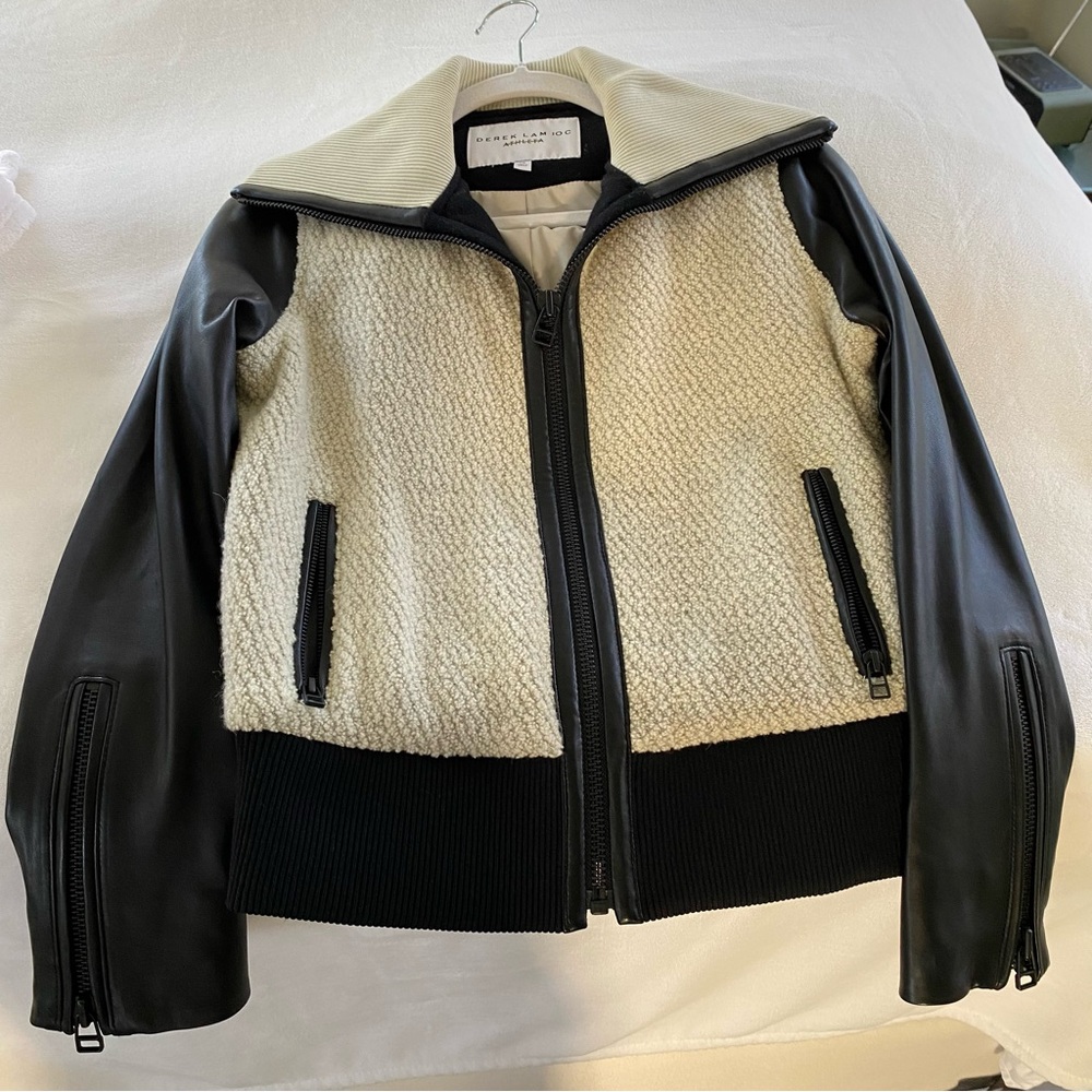 Derek Lam Athleta Black and White Label Detail